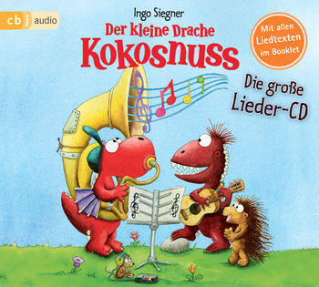 Titelbild Der kleine Drache Kokosnuss - Die große Lieder-CD